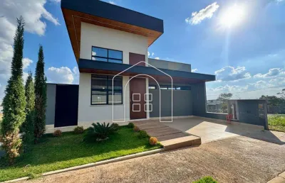 Casa em condomínio fechado com 3 quartos à venda no jardim tangará, marília  por r$ 1.800.000