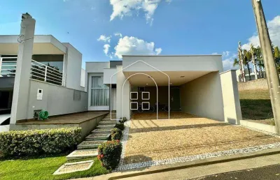 Casa em condomínio fechado com 3 quartos à venda no jardim colibri, marília  por r$ 800.000