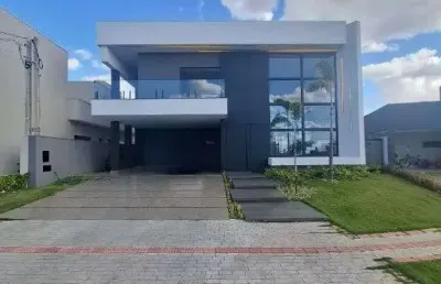 Casa de luxo a venda em arapongas com 4 suites e area de lazer completa!