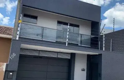 Sobrado de 3 dormitorios com suite e churrasqueira em jardim san raphael v