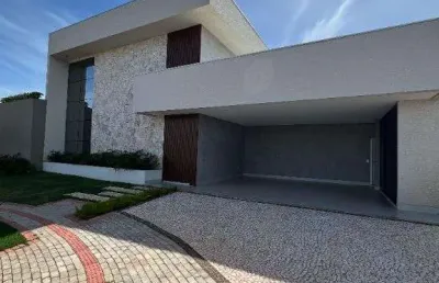 Casa de luxo com 3 suites no condominio gran residence giardino em arapongas