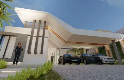 Casa de alto padrao a venda em arapongas - golden garden residence condominio - em fase acabamento