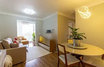 Apartamento à venda em são paulo-sp, no bairro parque são jorge: 3 quartos, 1 suíte, 2 salas, 2 banheiros, 2 vagas, 72m².