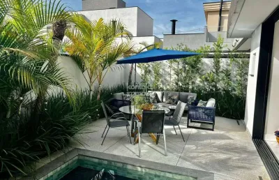 Casa de condomínio com 4 quartos à venda, jardim residencial giverny - sorocaba