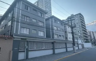 Lindo apartamento proximo à praia no melhor bairro da cidade 1 dormitorio com garagem bairro guilhermina