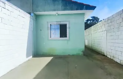 Casa à venda em itanhaém  jardim coronel  r$130.000