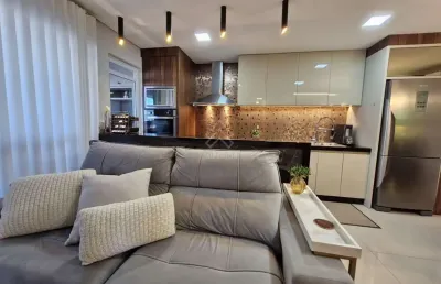 Maximus residence - apartamento mobiliado equipado 2 dormitórios sendo 1 suíte