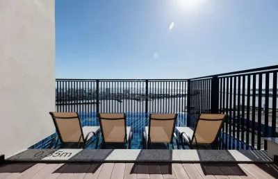 L'acqua residence - edifício residencial lacqua com apartamentos alto padrão com vista para a beira rio itajaí