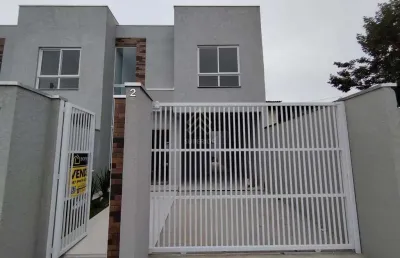 Sobrado geminado 3 dormitórios em cordeiros, itajaí/sc