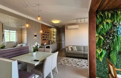 Residencial porto mare - apartamento finamente mobiliado 3 quartos sendo 1 suíte 88m2 privativos centro de itajaí/sc