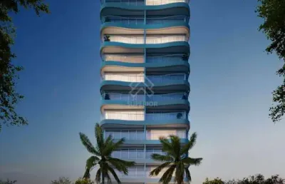 Le blanc brava residence - edifício le blanc apartamento alto padrão com área privativa de 210m2