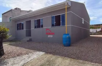 Casa com 2 quartos à venda na rua guará, 63, gralha azul, fazenda rio grande, 82 m2 por r$ 490.000