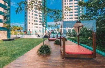 Apartamento mobiliado com 2 quartos, home office e lazer completo – 70m² na praia com vista e estrutura de resort