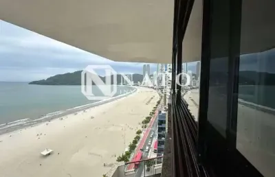 Apartamento de frente para o mar na barra sul – 3 suítes, 190m², vista panorâmica – balneário camboriú