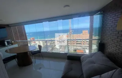 Apartamento 1 quarto à venda no seven residence - vista mar, pituba, salvador - nascente, 52m², infraestrutura completa