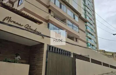 Apartamento à venda no miramar residence | 3 quartos, 2 suítes, 90m² - escada - vista verde - reformado- armação - salvador - bahia
