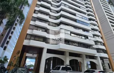 Apartamento para locação no edifício golden tower - 3 quartos com suíte e home office - 134m² - corredor da vitória