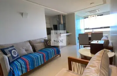 Apt 2 quartos, 80m², 2 vagas, vista mar permanente - a venda em pituaçu - orla de salvador