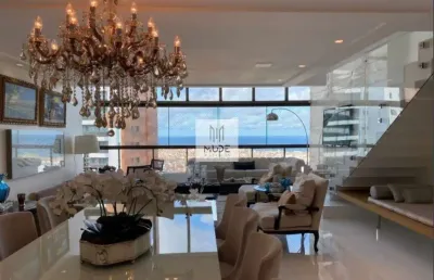 Top hill - apartamento duplex super alto padrão com 292m² e 5 suítes | à venda no horto florestal