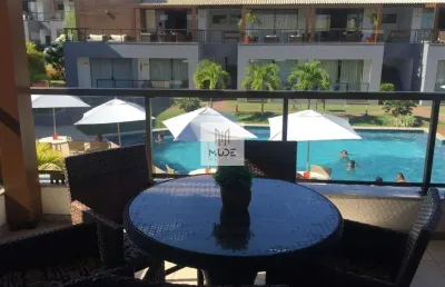 Solaris village imbassaí -1 quarto, 63m², piscina e próximo à praia | apartamento à venda - imbassaí - litoral norte- bahia