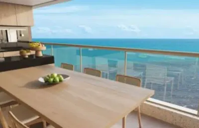 Apartamento de luxo na barra, salvador-ba: 3 quartos, 3 suítes, 1 sala, 3 banheiros, 3 vagas, 209,74m² de puro conforto!