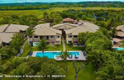 Village mobiliado com 2/4, varanda e 1 vaga à venda no itacimirim