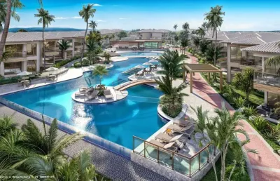 Guarajuba ville, casas de 4 suítes em barra do jacuípe: 2 vagas, 138m² - últimas unidades -  imperdível!