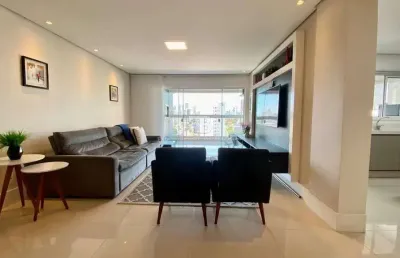 Lindo apartamento mobiliado: 3 quartos, suíte master e sacada gourmet