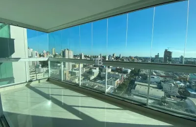 Apartamento no centro de chapecó: 3 suítes, 138m² privativos, 3 vagas