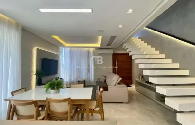 Casa sobrado mobiliada à venda no bom retiro em chapecó com piscina e 4 quartos