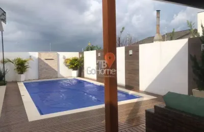Casa com piscina: 3 suítes - walville - bairro jardim europa