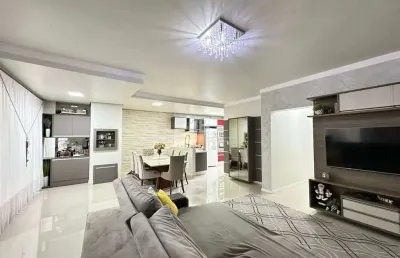 Conforto e estilo: apartamento semimobiliado, 3 quartos