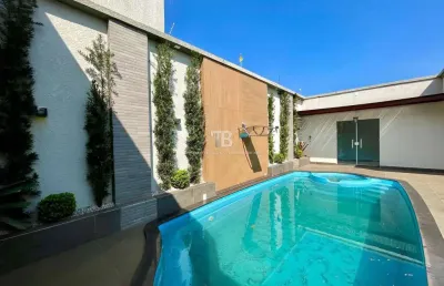 Casa com 3 suítes, piscina e espaço gourmet à venda no seminário, chapecó