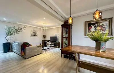 Apartamento de 3 quartos semimobiliado com sacadas no centro de chapecó