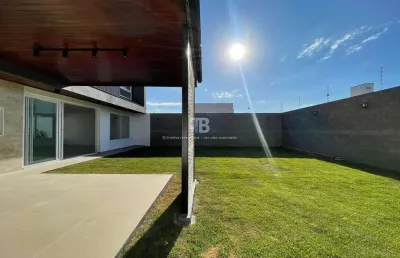 Casa nova no bairro paraíso em chapecó – 3 suítes, quintal e financiável