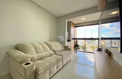 Apartamento de 2 quartos mobiliado no centro de chapecó