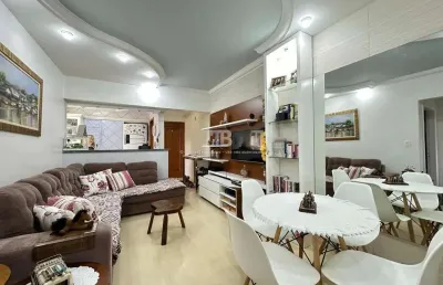 Apartamento semimobiliado de 2 quartos próximo ao colégio marista em chapecó