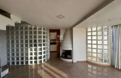 Cobertura triplex à venda no centro de chapecó, 4 quartos, suíte e terraço