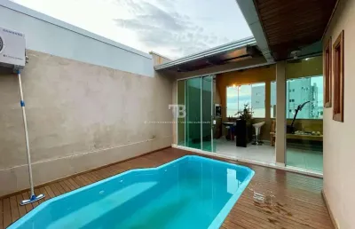Casa à venda no belvedere, chapecó – 2 quartos, piscina e área de lazer