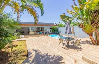 Casa com 3 quartos, piscina e área gourmet à venda no universitário, chapecó