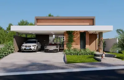 Casa de condomínio em construção no real park, próximo ao aeroporto xap