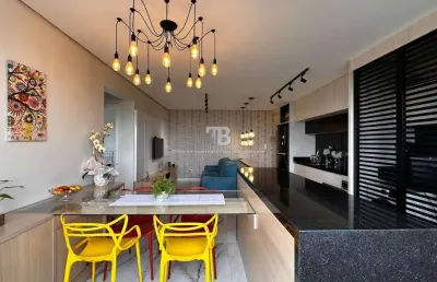 Apartamento mobiliado com 2 quartos e 2 vagas à venda no paraíso, chapecó