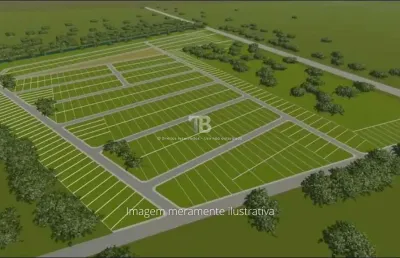 Terreno com 599 metros quadrados no loteamento água santa