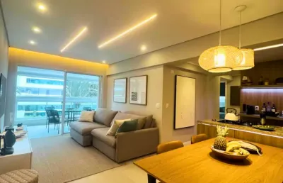 Belíssimo apartamento de luxo  recém reformado e de porteira fechada em riviera de são lourenço
