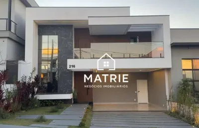Casa com 3 dormitórios à venda, 246 m² por r$ 2.220.000,00 - condomínio residencial milano - indaiatuba/sp