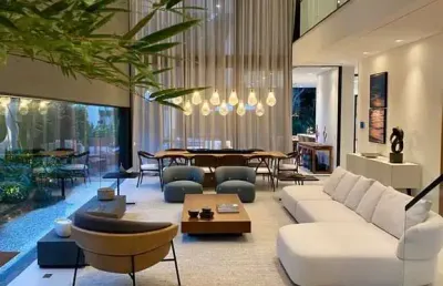 Casa mobiliada, decorada e automatizada para venda em riviera de são lourenço (módulo 17).
