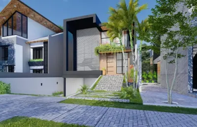 Casa à venda na Estrada das Olarias, 550, Santa Cândida, Curitiba