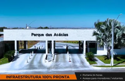 Lotes condomínio fechado em aragoiania 250m² pronto p/ morar