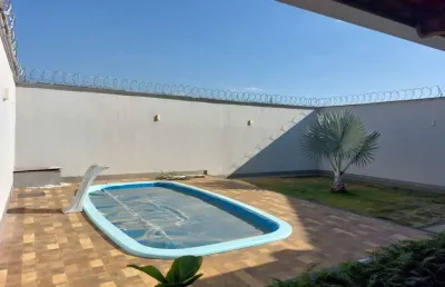 Casa 3 quartos, sozinha no lote em aparecida de goiânia