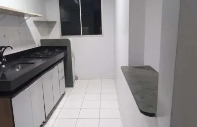 Apartamento para venda em aparecida de goiânia, parque real de goiânia, 2 dormitórios, 1 banheiro, 1 vaga